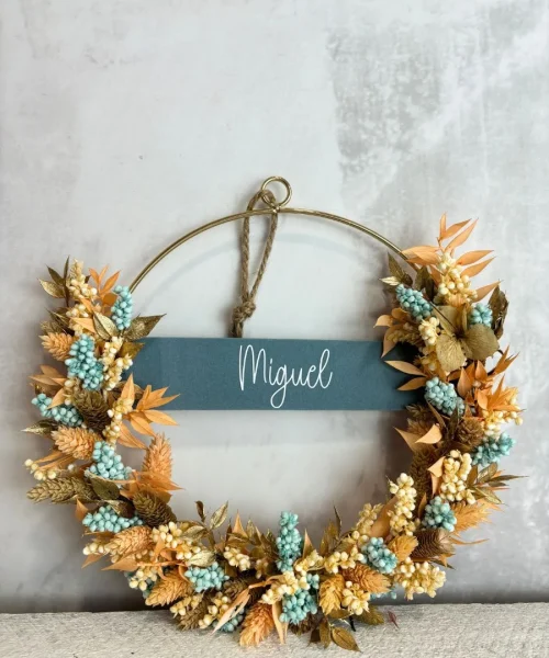 Aros con flores