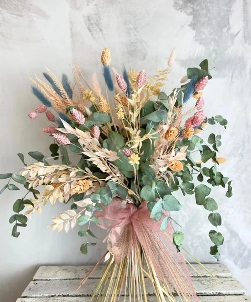 Ramos de flores preservadas