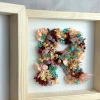 cuadros de madera con flores